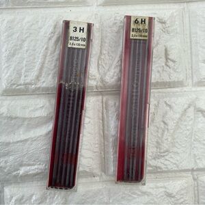 Vintage SchWAN Stabilo Drawing Lead 6H/10  8 ea 3H/10 10 ea Sleeve Germa…